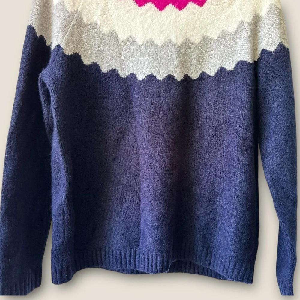 Talbots MOCKNECK SWEATER - SCALLOPED YOKE NWT - Picture 6 of 14